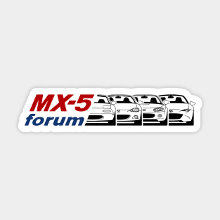 MX5-Forum logo Sticker